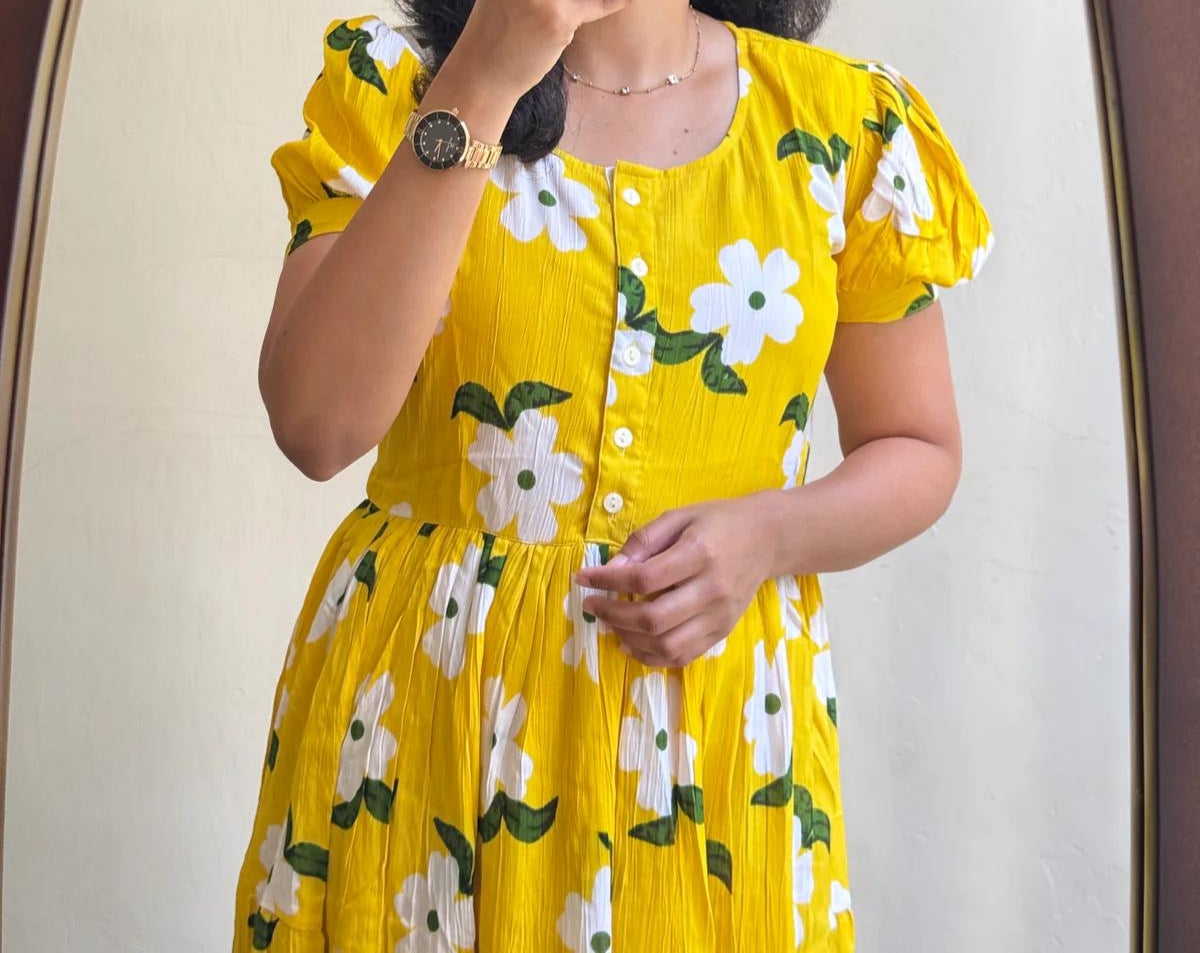 Sunbun Floral Print Dress: Timeless Elegance for Any Occasion