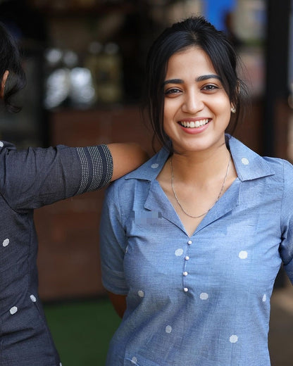 Daily Diva Printed Cotton Top