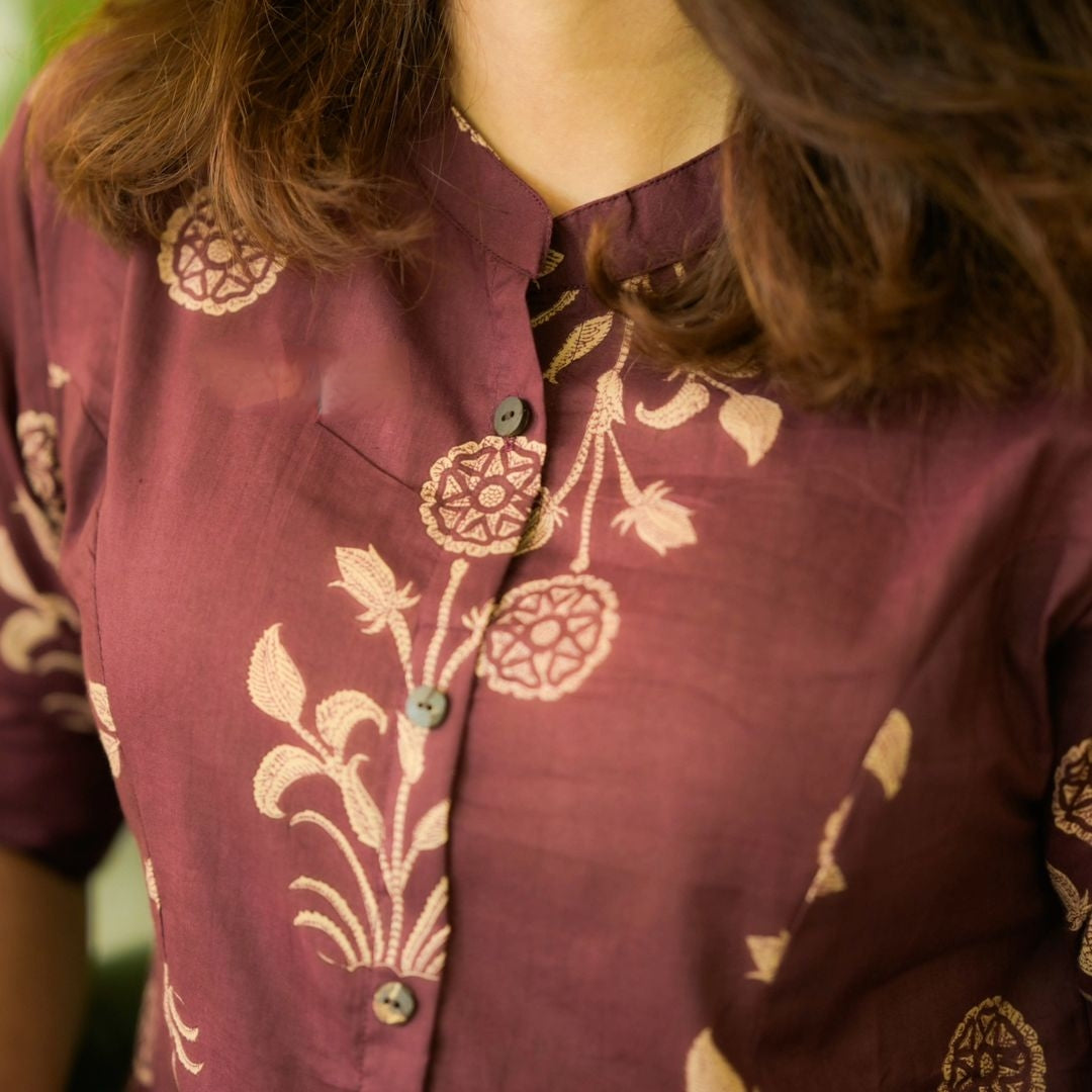 Premium Floral Printed Co-ord Set