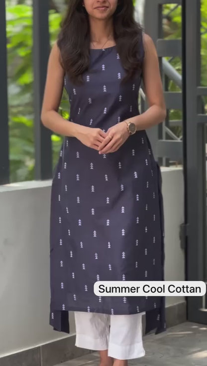 Daily Wear Cotton Slub Kurti
