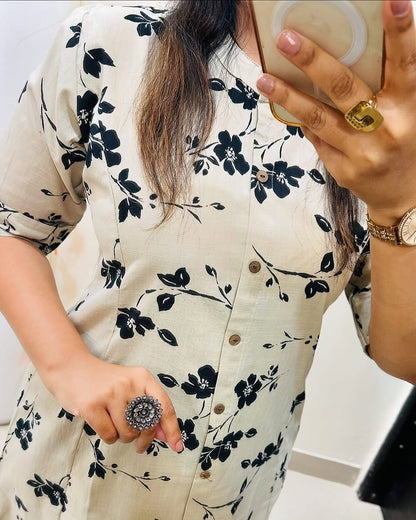 Premium Rayon Floral Co-Ord Set