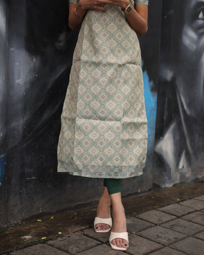 Premium Tissue Charm Kurti