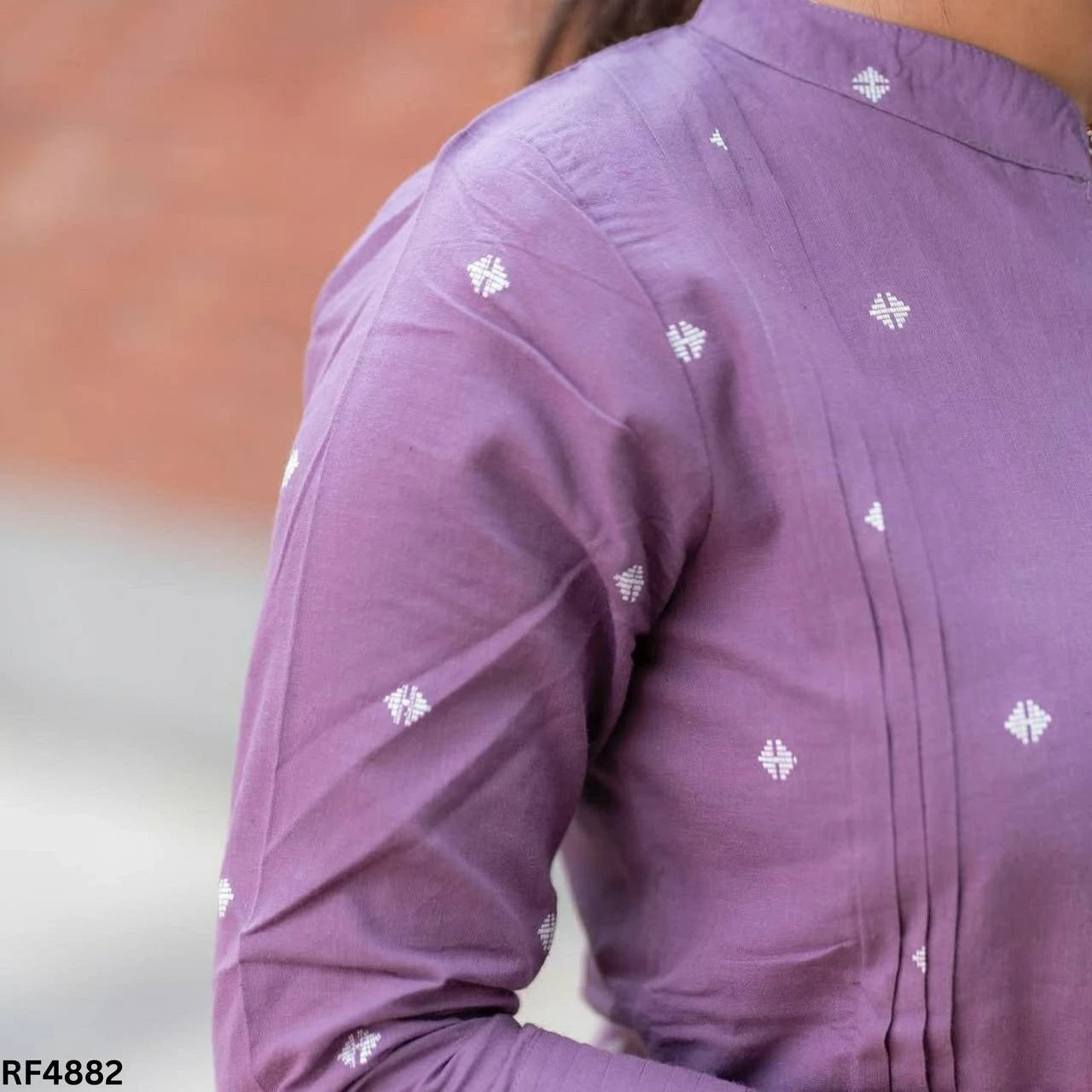 Lavender Diamond Butti  Co-ord Set